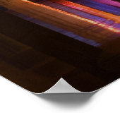 Poster - Verlichting kathedraal Glas in lood (Hoek)