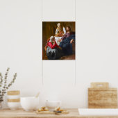 Poster Vermeer - Christ dans la Maison de Martha et Marie (Cuisine)