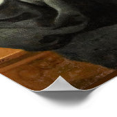 Poster Vermeer - Christ dans la Maison de Martha et Marie (Coin)