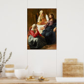 Poster Vermeer - Christ dans la Maison de Martha et Marie (Cuisine)