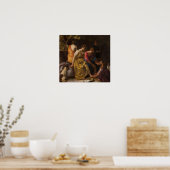 Poster Vermeer - Diana Et Ses Compagnons 1656 (Cuisine)