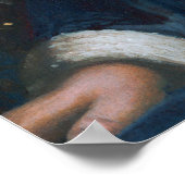 Poster Vermeer - Fille Avec Une Flûte 1670 (Coin)