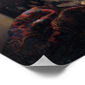 Poster Vermeer - Fille Lisant Une Lettre À Une Fenêtre Ou (Coin)