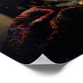 Poster Vermeer - Fille lisant une lettre à une fenêtre ou (Coin)