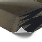 Poster Vermeer - Lady Debout À Une Virginal 1674 (Coin)