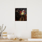 Poster Vermeer - Les Achats 1656 (Cuisine)
