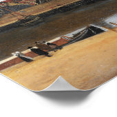 Poster Vermeer - Vue De Delft 1663 (Coin)