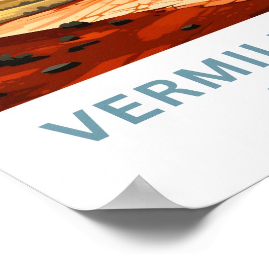 Poster Vermilion Cliffs Monument National Imprimer (Coin)