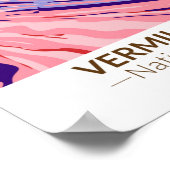 Poster Vermilion Cliffs Monument National Poche blanche (Coin)