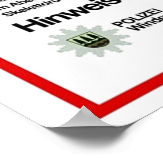 Poster Vermisst Mikkel Nielsen (Coin)