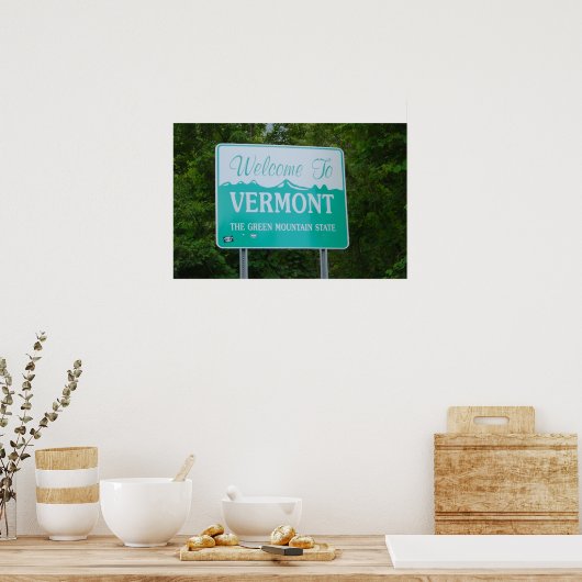 Poster Vermont (Cuisine)