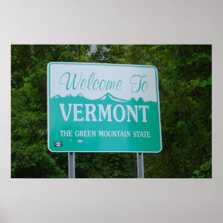 Poster Vermont