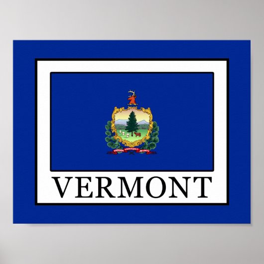 Poster Vermont (Devant)