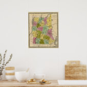 Poster Vermont Et New Hampshire (Cuisine)