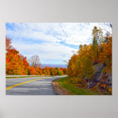 Poster Vermont Mountain Road, automne (Devant)