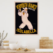 Poster Vermouth Bianco, haute vie, Isolabella (Cuisine)