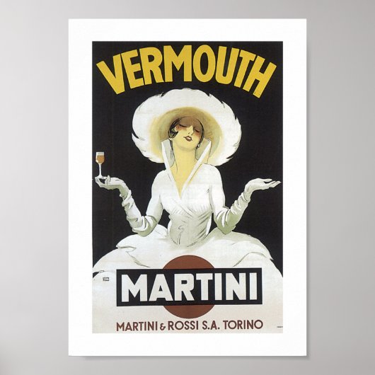Poster Vermouth Martini (Devant)