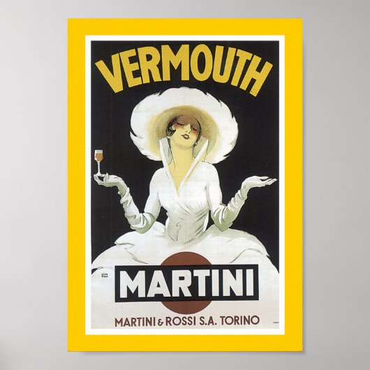 Poster Vermouth Martini (Devant)