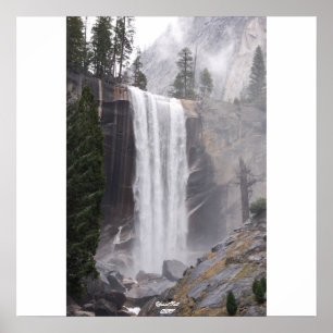 Poster Vernal Fall in Spring