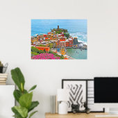 Poster VERNAZZA - Cinque Terre - panorama - Ligurie - (Bureau à domicile)