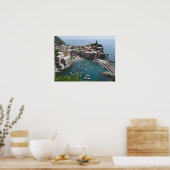 Poster Vernazza d'en haut (Cuisine)