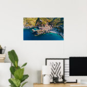 POSTER VERNAZZA, ITALIE - SCÈNE CÔTIÈRE (Bureau à domicile)