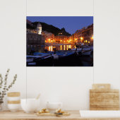 Poster Vernazza la nuit (Cuisine)