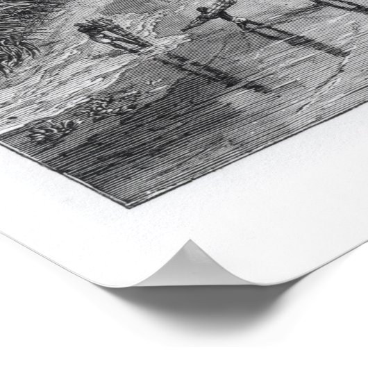 Poster Verney Lovett Cameron (1844-1894) Traversant le Lu (Coin)