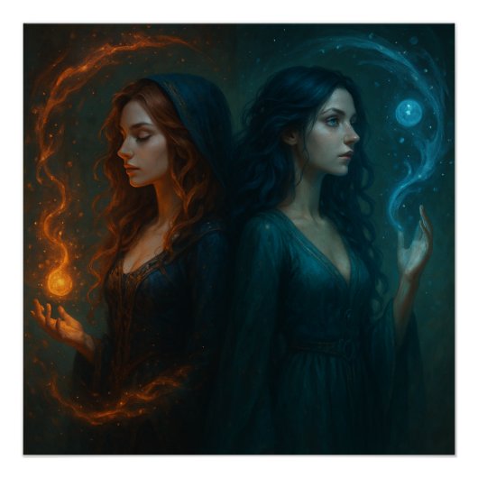 Poster Verni de Dualité Mystique (Devant)