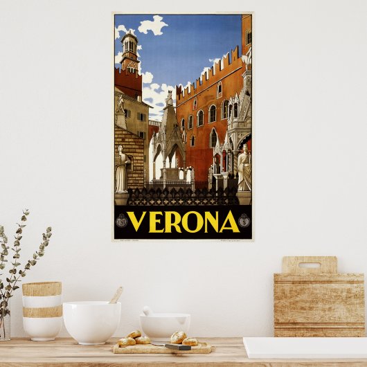 Poster Vérone (Cuisine)
