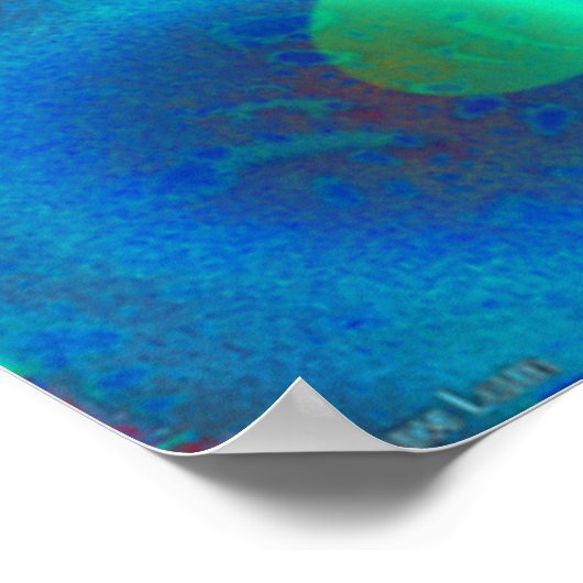 Poster Verre 3D semi-sonique fractal (Coin)