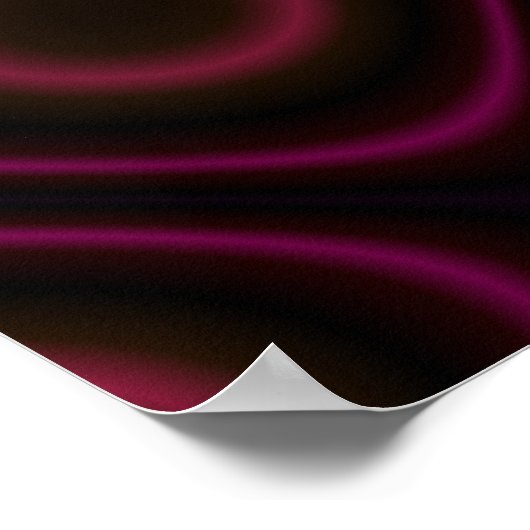 Poster Verre | Arc-en-ciel Fractal Art (Coin)