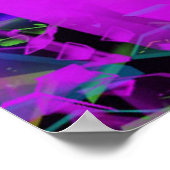 Poster Verre cassé (Coin)