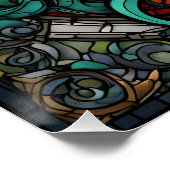 Poster Verre Cthulhu (Coin)