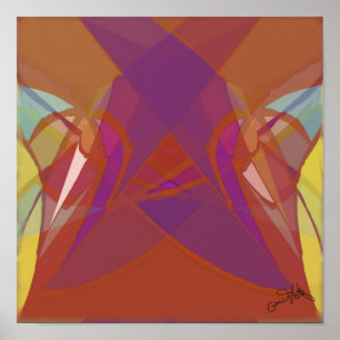 Poster Verre de fenêtre