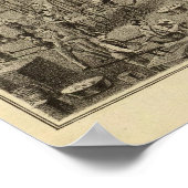 Poster Verre de JH Hobbs et Brockunier (Coin)