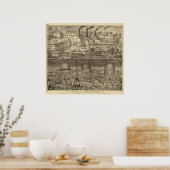 Poster Verre de JH Hobbs et Brockunier (Cuisine)