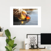 Poster Verre de la mer d'Ambre (Bureau à domicile)