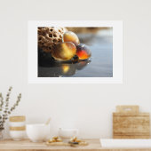 Poster Verre de la mer d'Ambre (Cuisine)