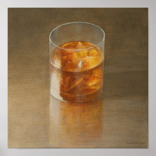 Poster Verre de whiskey 2010