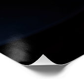 Poster Verre d'éclairage Abstrait (Coin)