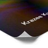 Poster Verre fracturé (Coin)