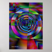 Poster Verre fracturé (Devant)