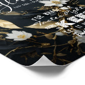 Poster Verre mariage Pour La Nuit Trouvez Votre Siège (Coin)