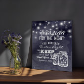 Poster Verre mariage Pour La Nuit Trouvez Votre Siège