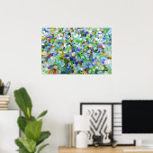 Poster Verre marin 1 (Bureau à domicile)