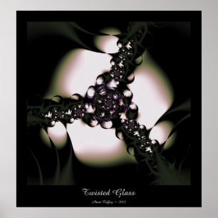 Poster Verre tordu