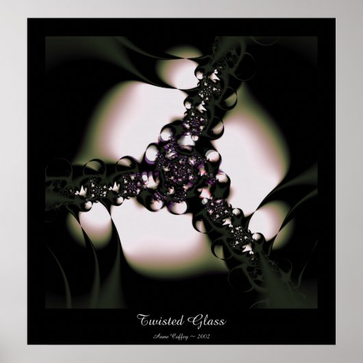 Poster Verre tordu (Devant)