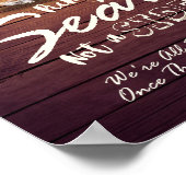 Poster Verres à Champagne de Mariage Choisis un Siège et  (Coin)