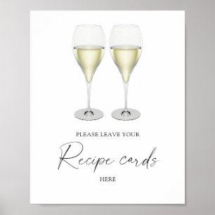 Poster Verres en cristal Enterrement de vie de jeune fill